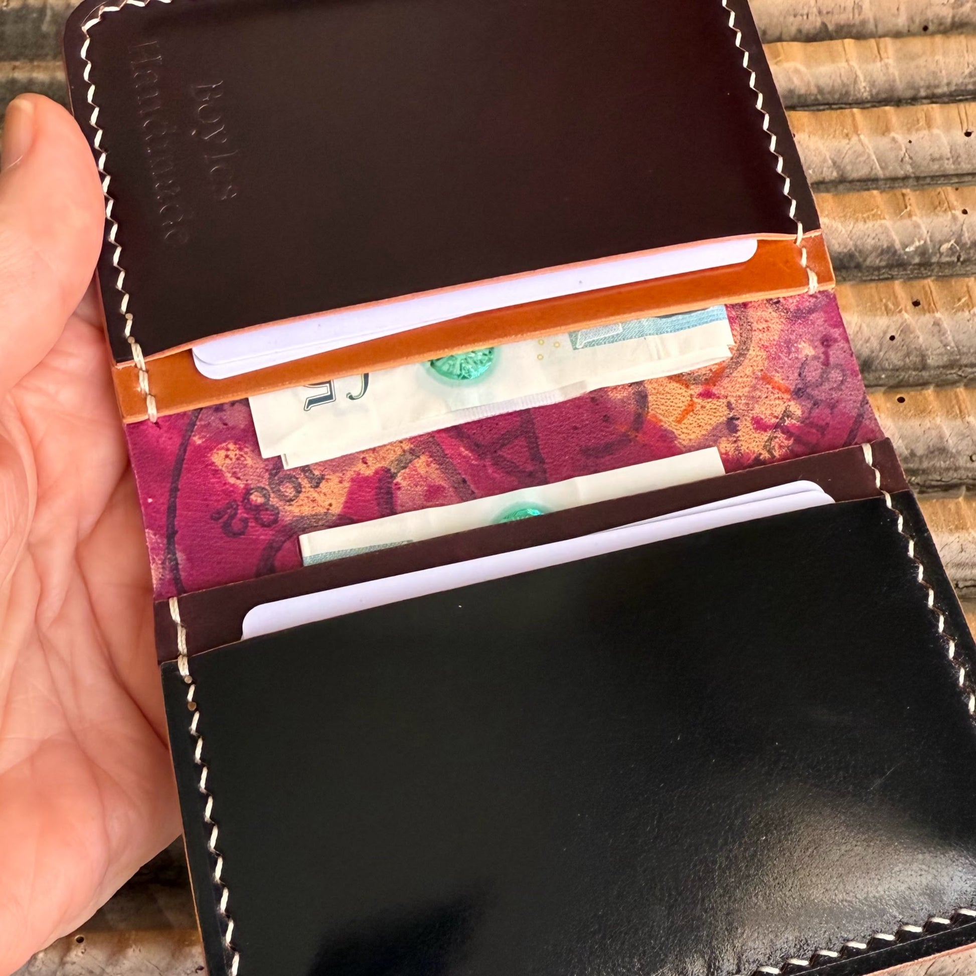 Funda para tarjeta y efectivo Aljibe