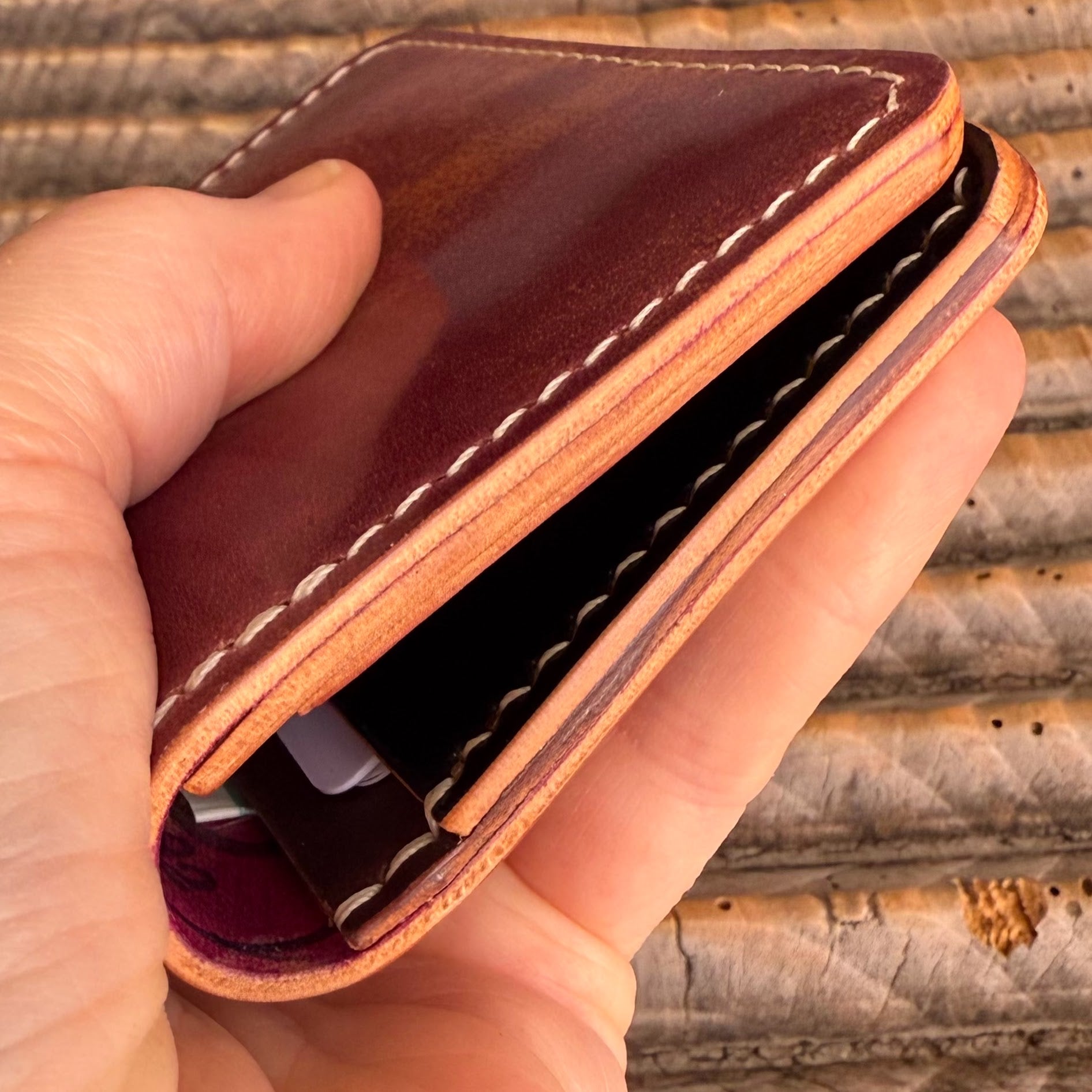 Funda para tarjeta y efectivo Aljibe