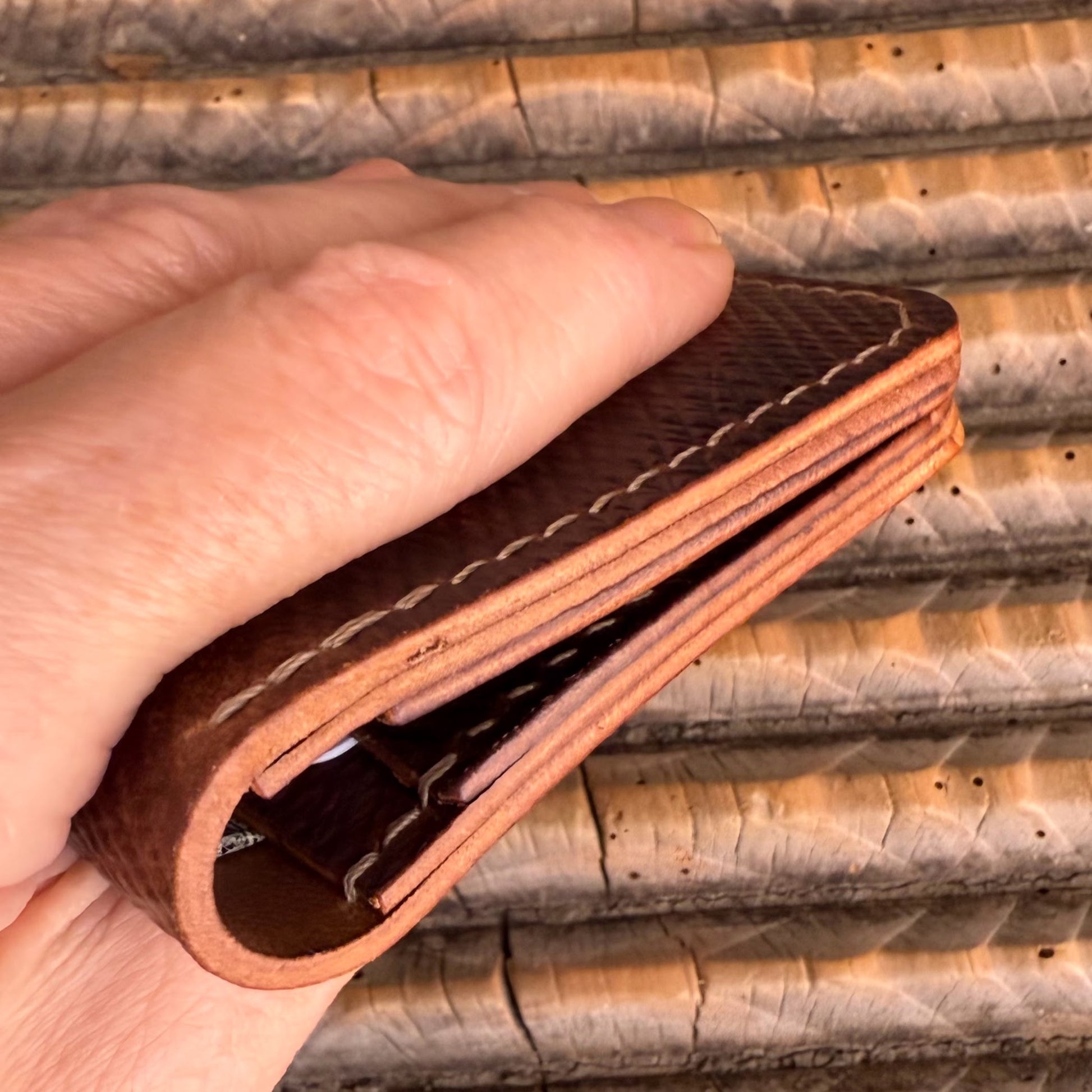 Funda para tarjeta y efectivo Aljibe