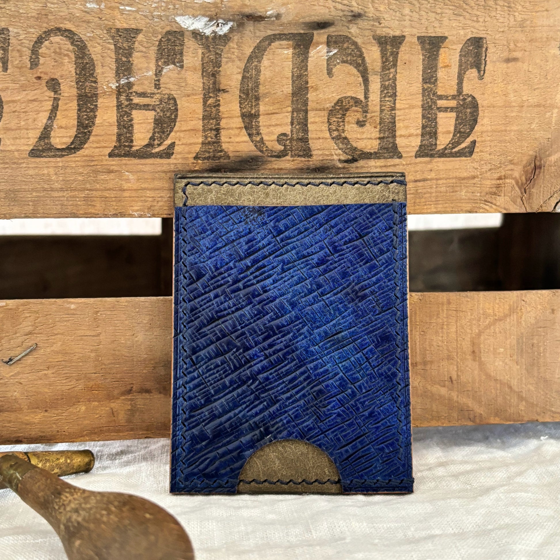 Mijilla - Shell Cordovan Blue Toscano / Gray Pueblo