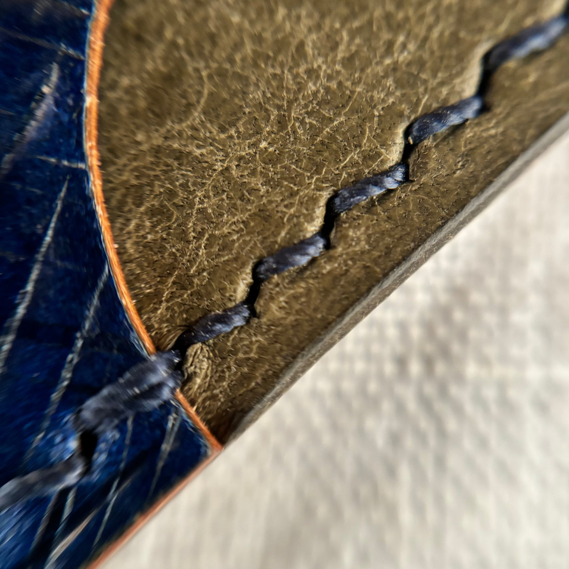 Mijilla - Shell Cordovan Blue Toscano / Gray Pueblo