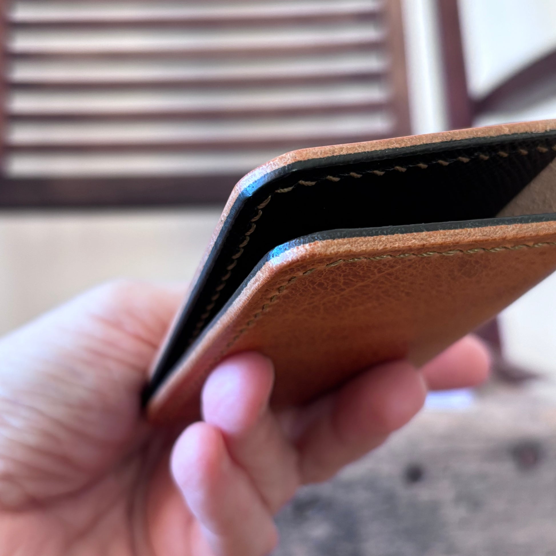 Funda para tarjeta y efectivo Aljibe