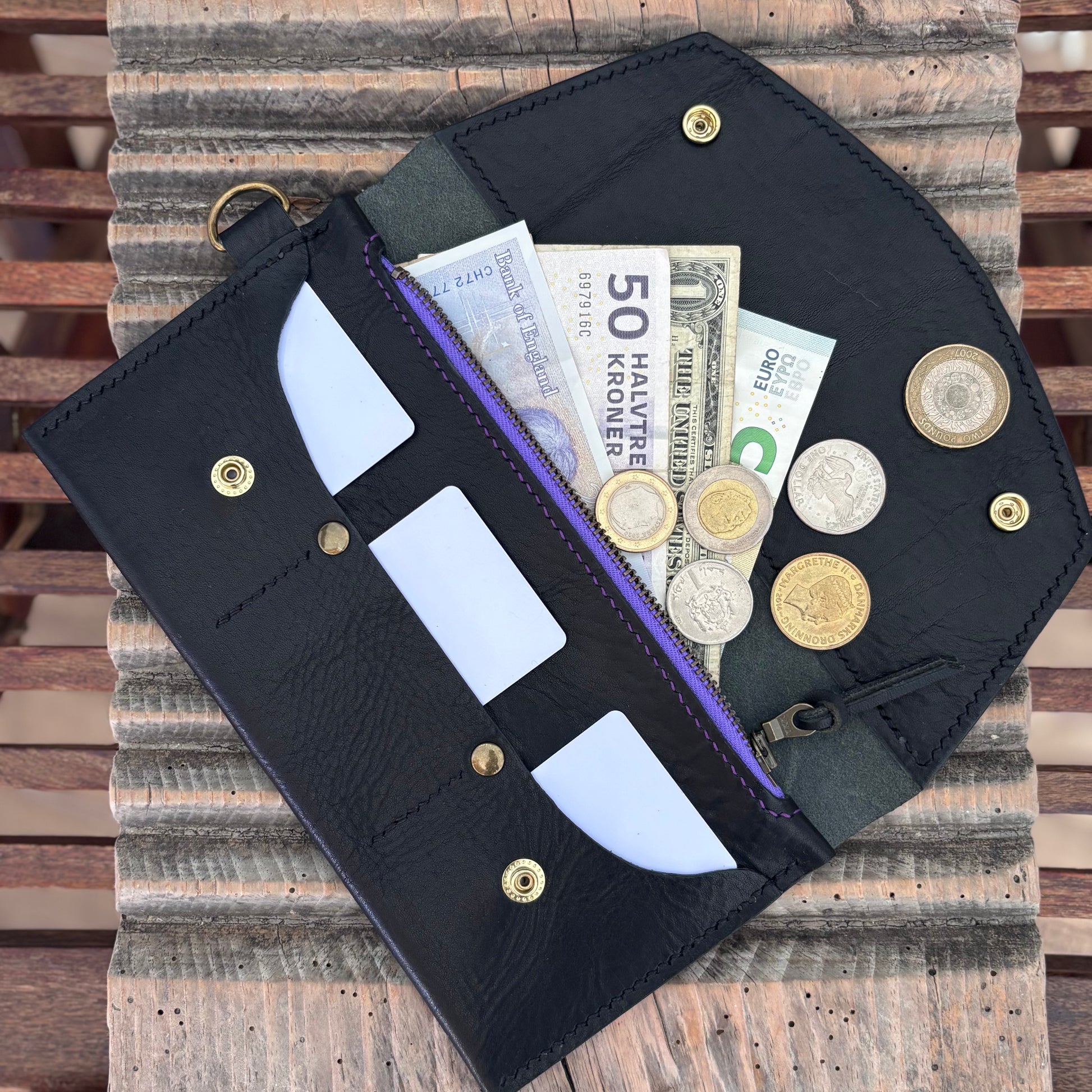 Funda para tarjeta y efectivo Aljibe