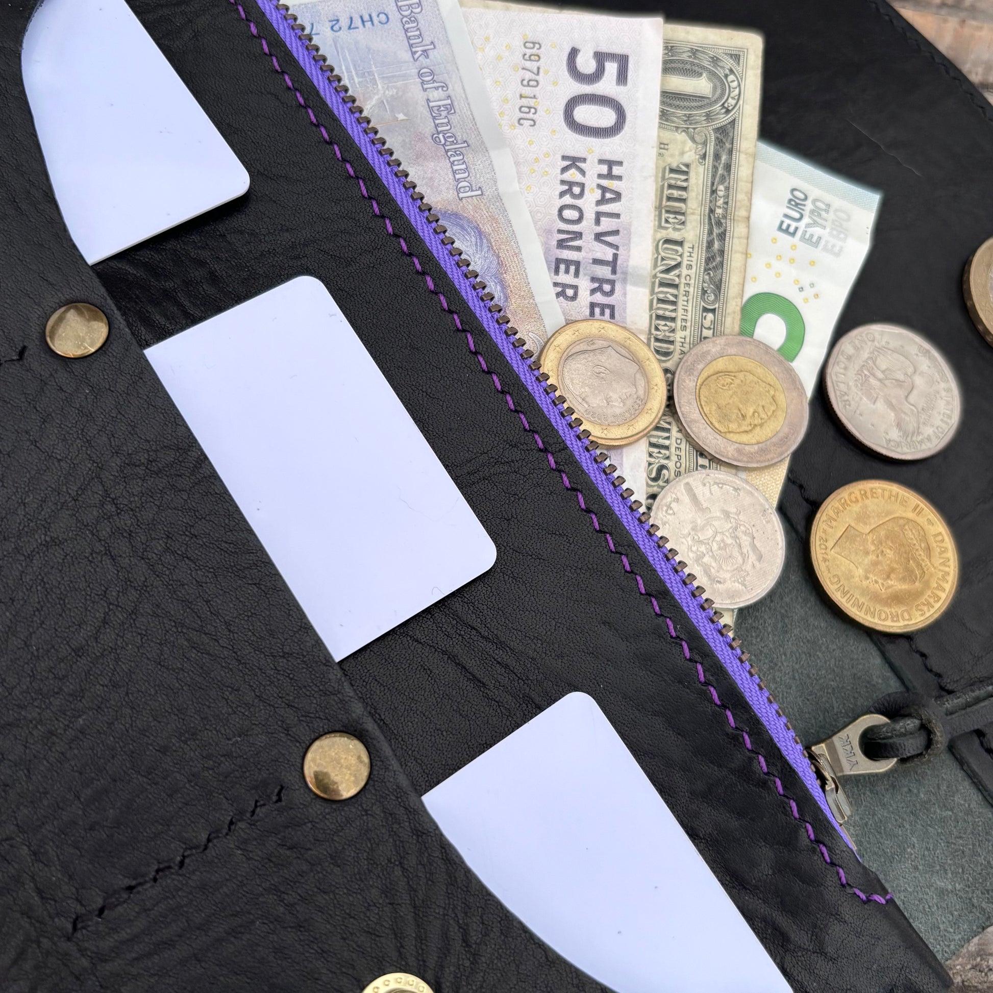 Funda para tarjeta y efectivo Aljibe