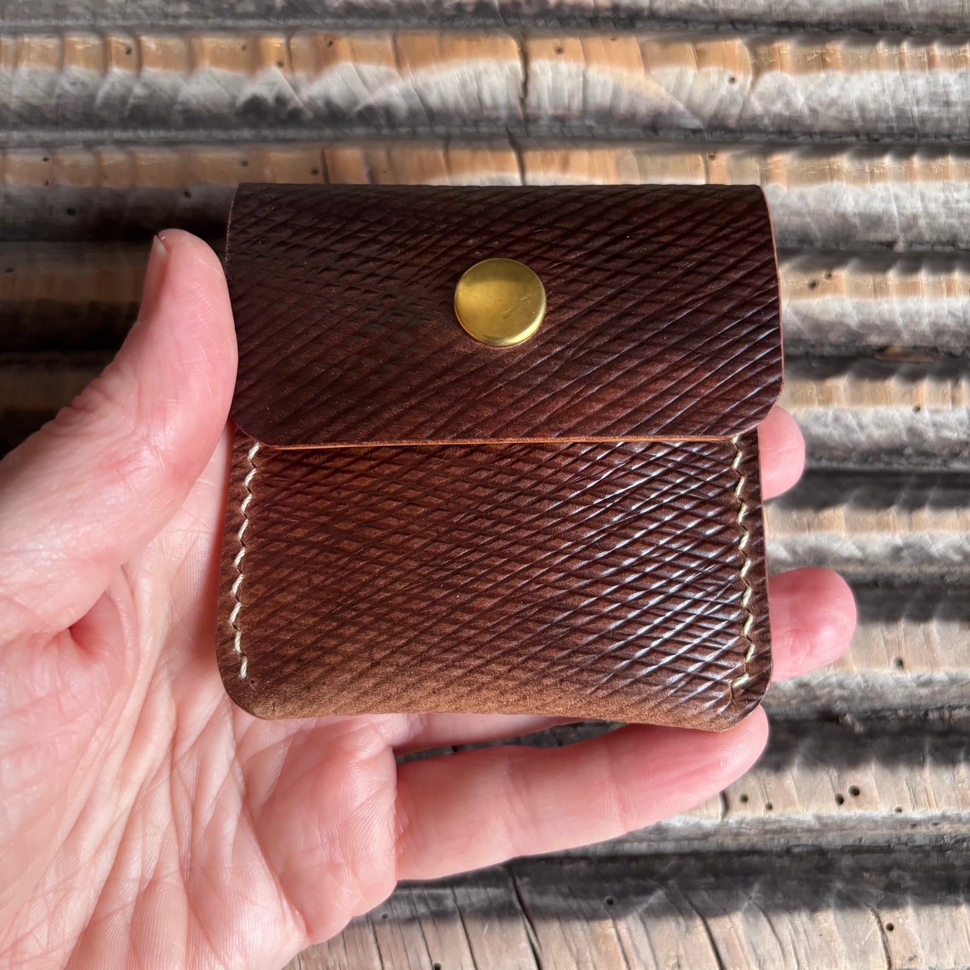 Veleta - Coin keeper in Shell Cordovan Metta Catharina Toscano