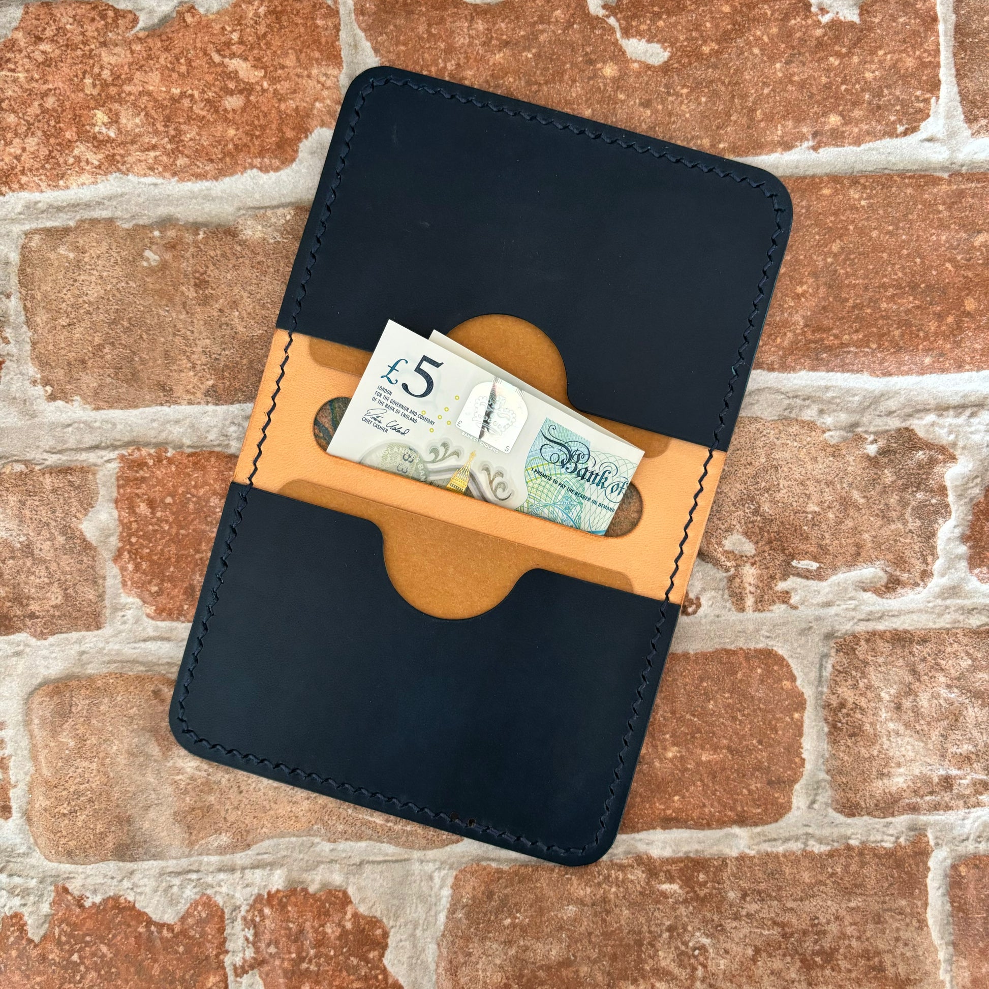 Quisquilla - Hand marbled and Blue Buttero