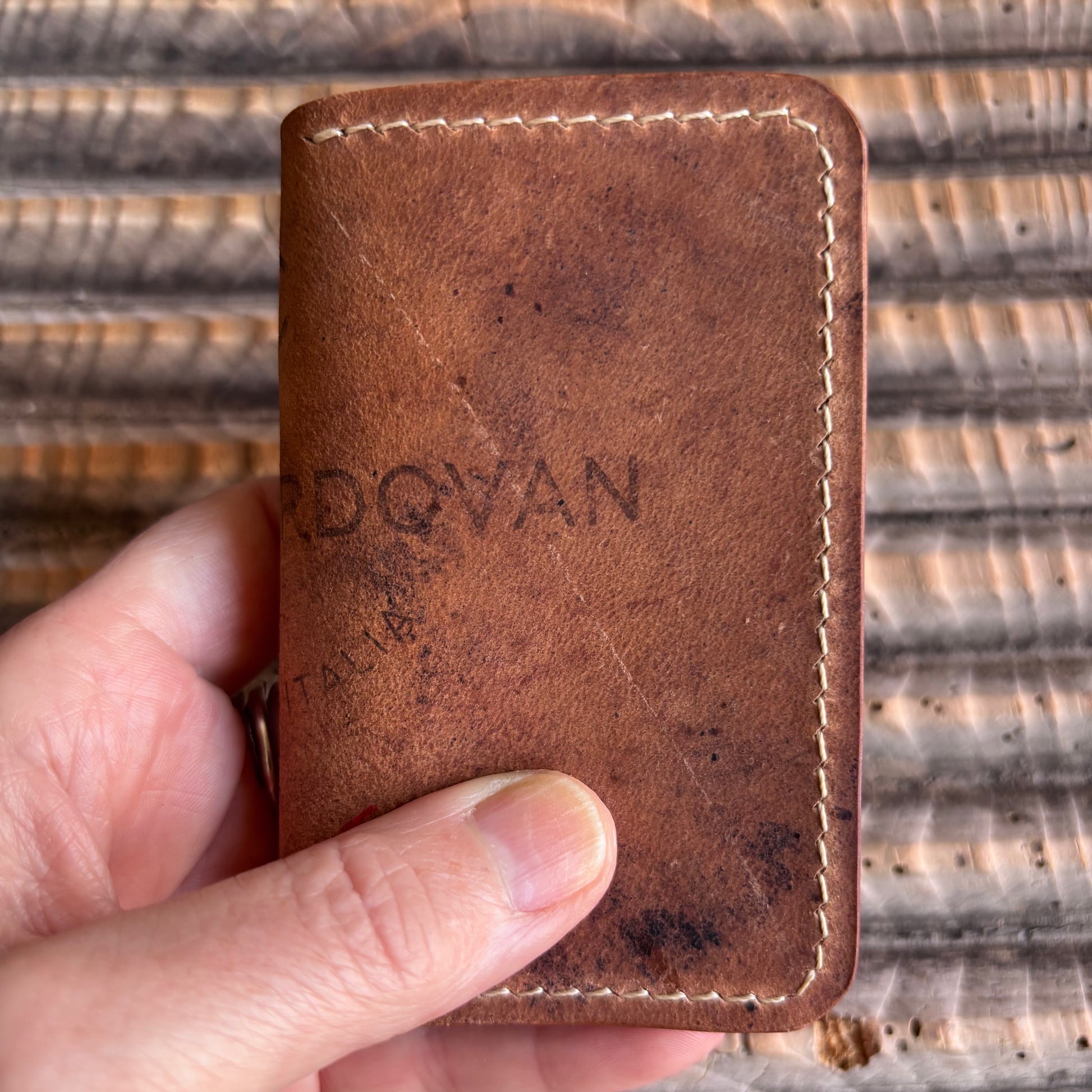 Funda para tarjeta y efectivo Aljibe