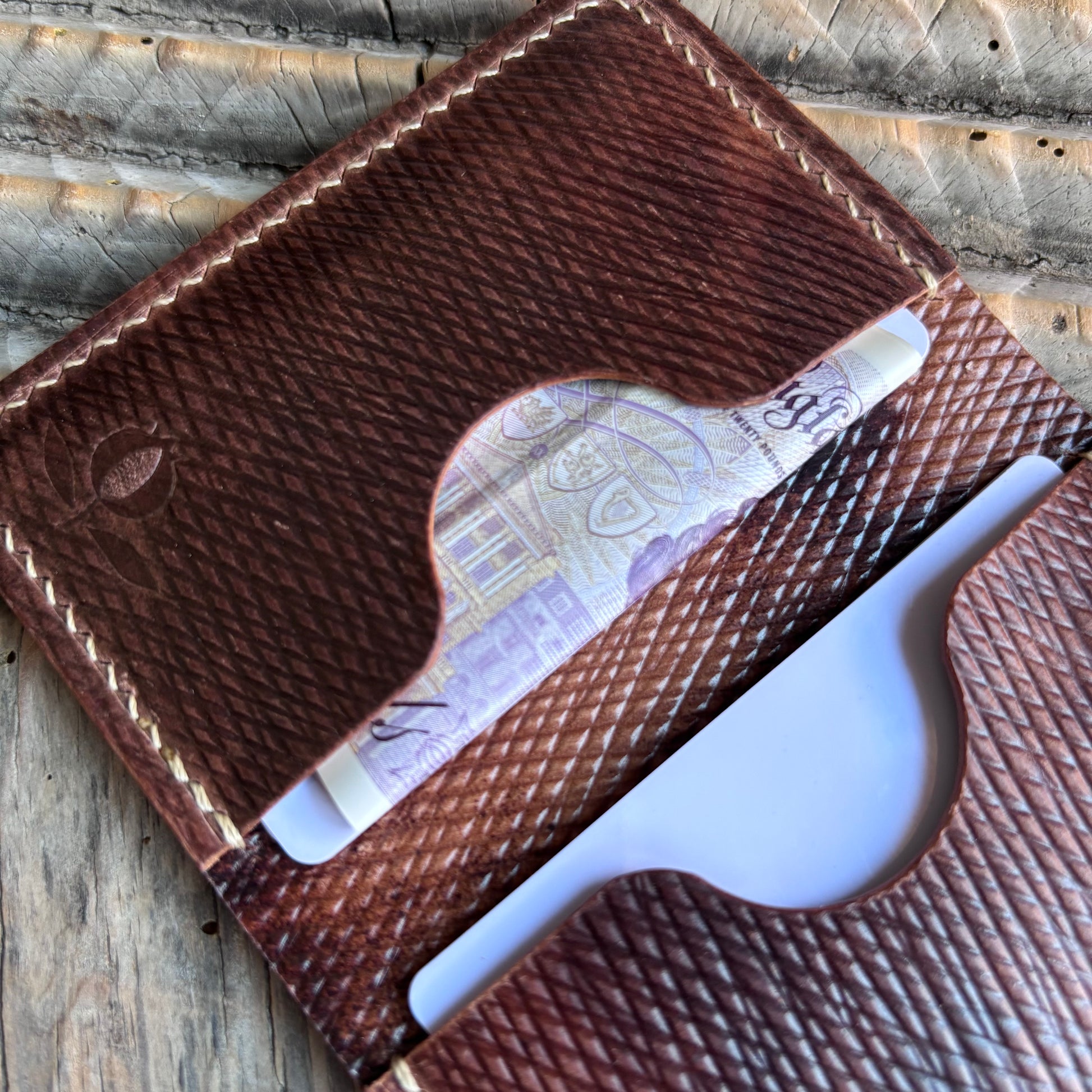 Funda para tarjeta y efectivo Aljibe