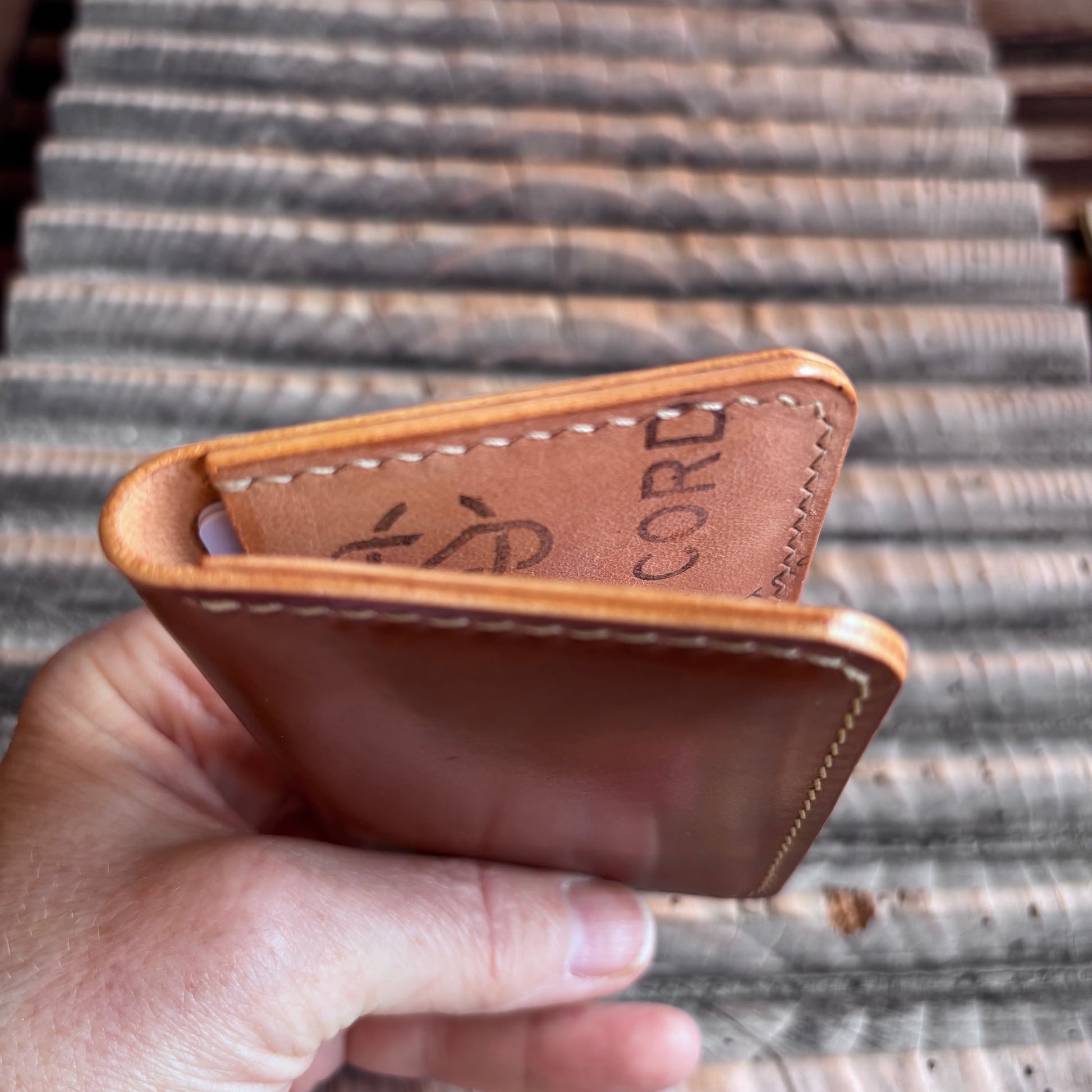 Matraquilla - Shell Cordovan Copper Flow with reverse pocket