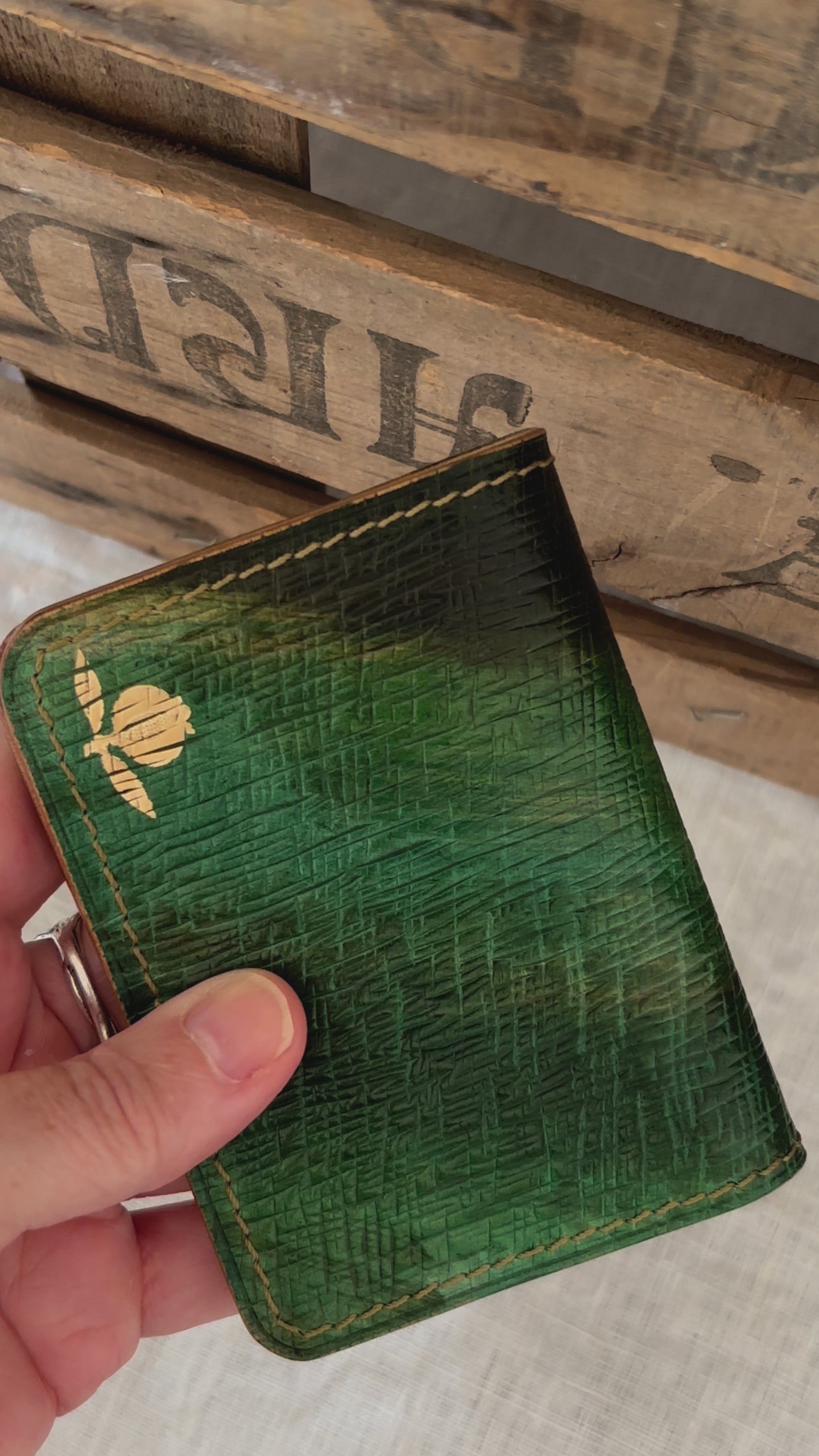 Quisquilla - Corium Shell Cordovan Toscano / Pueblo Olive