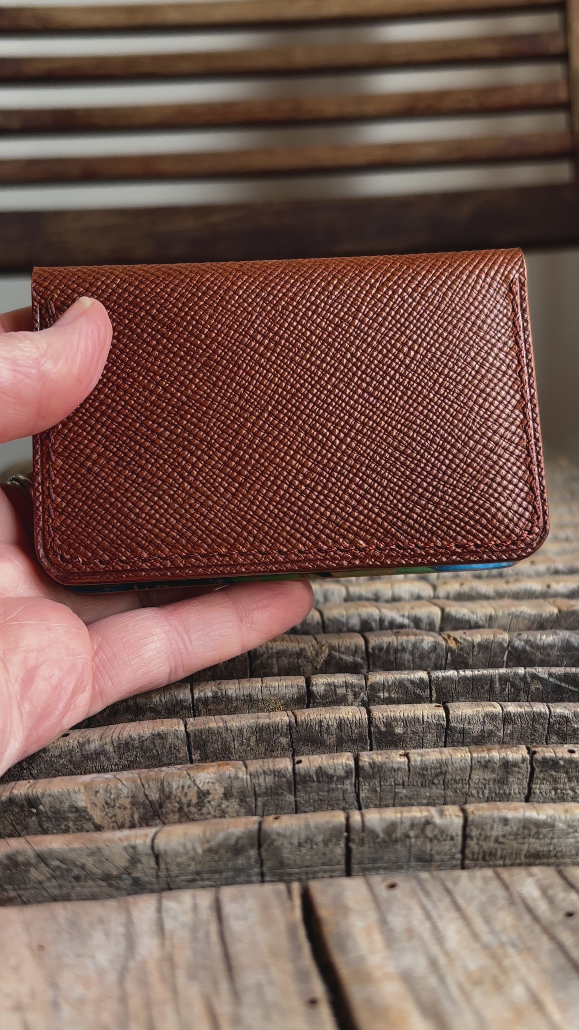 Matraquilla - Buttero whiskey, hand marbled blue & green