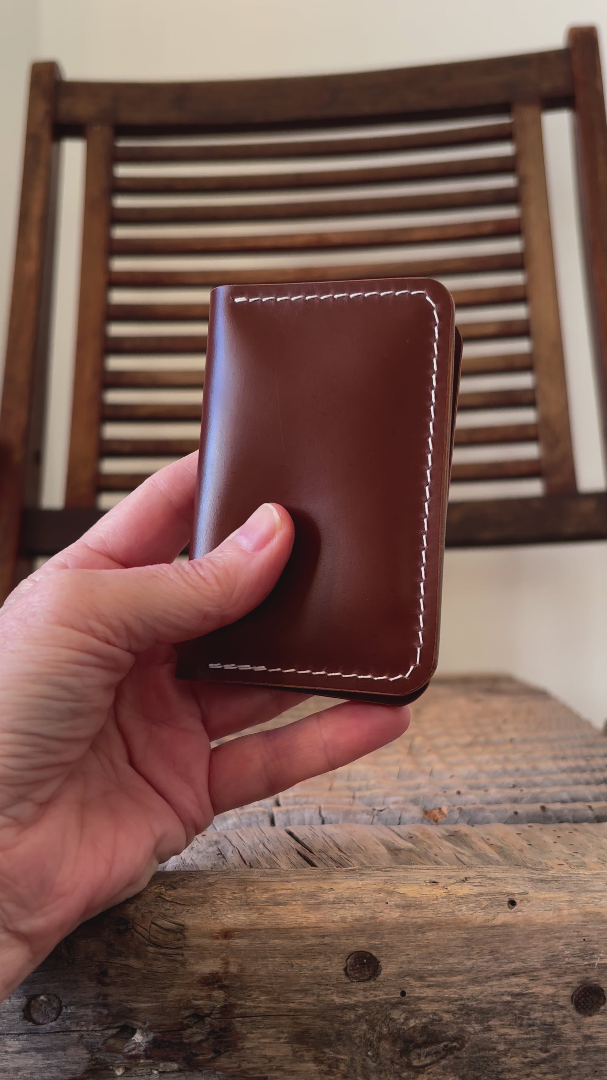 Matraquilla - Maryam Shell Cordovan Cognac with stamp