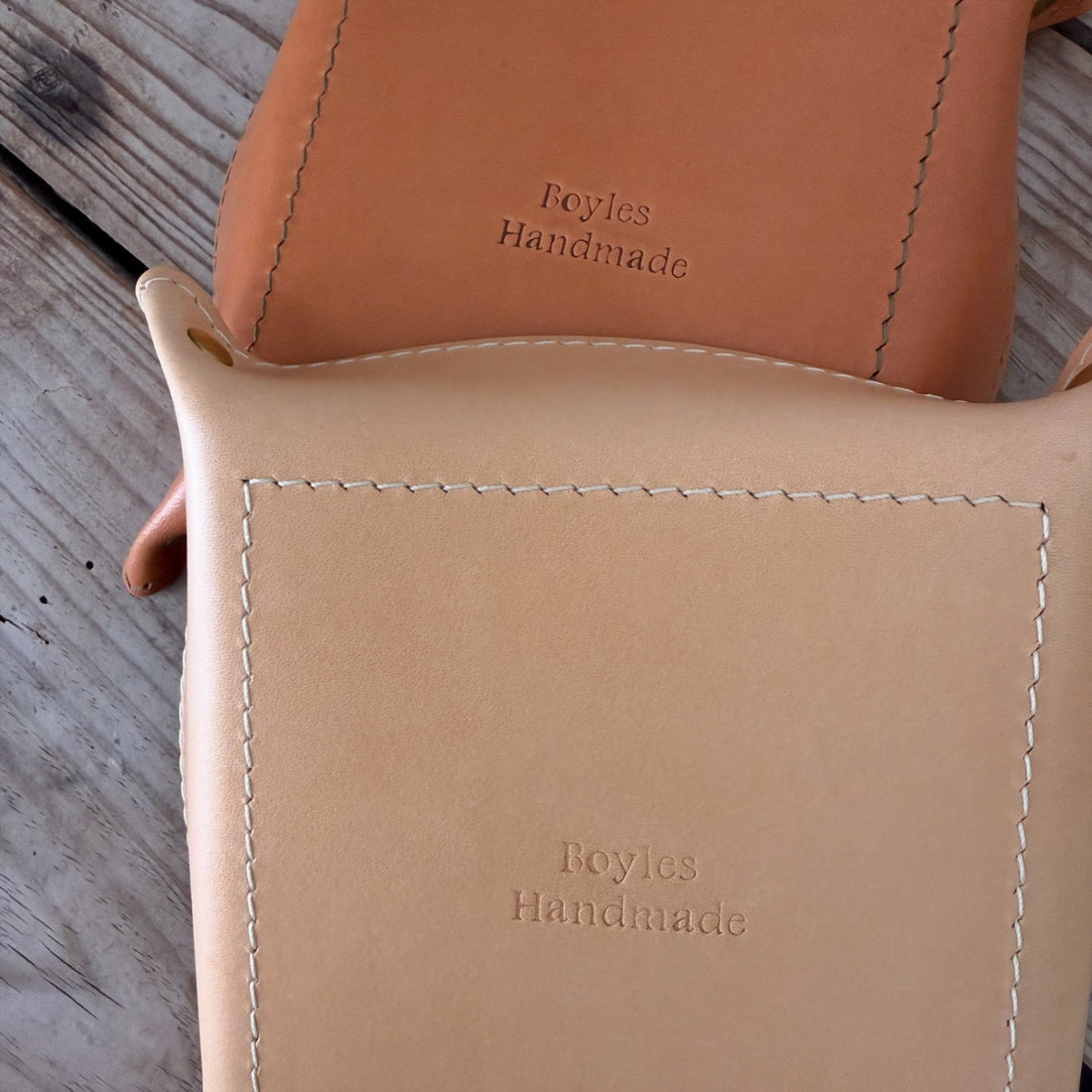 Why natural, undyed veg-tan?