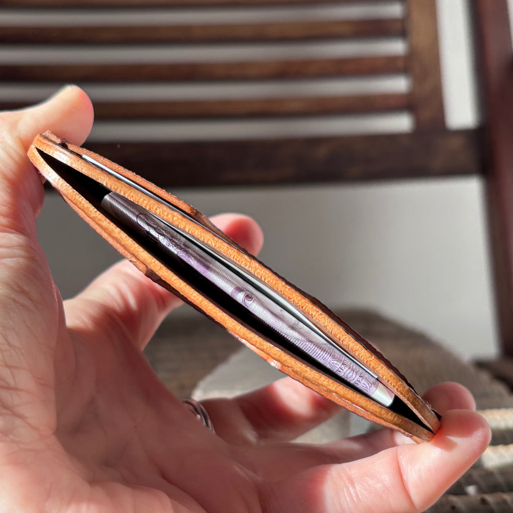Funda para tarjeta y efectivo Aljibe