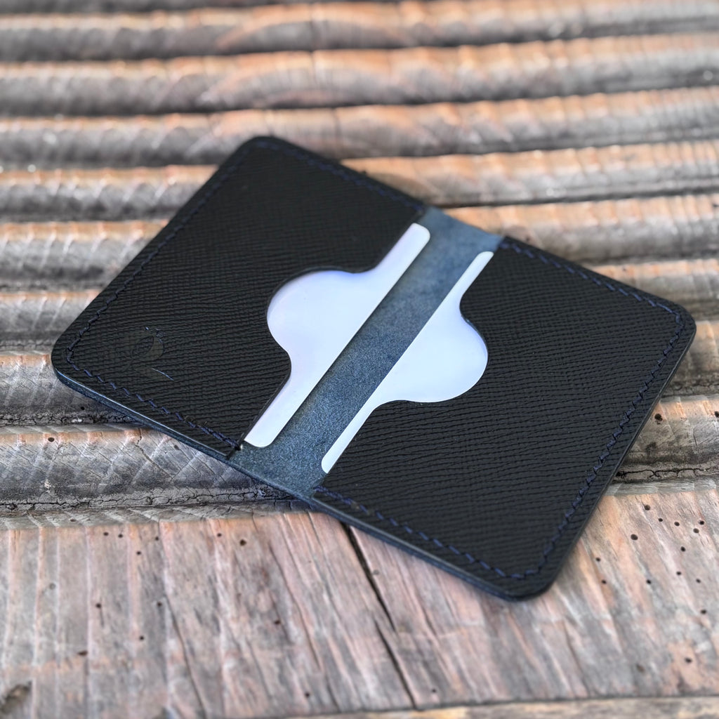 Matraquilla - Navy Minerva Box and Black Hatch Buttero