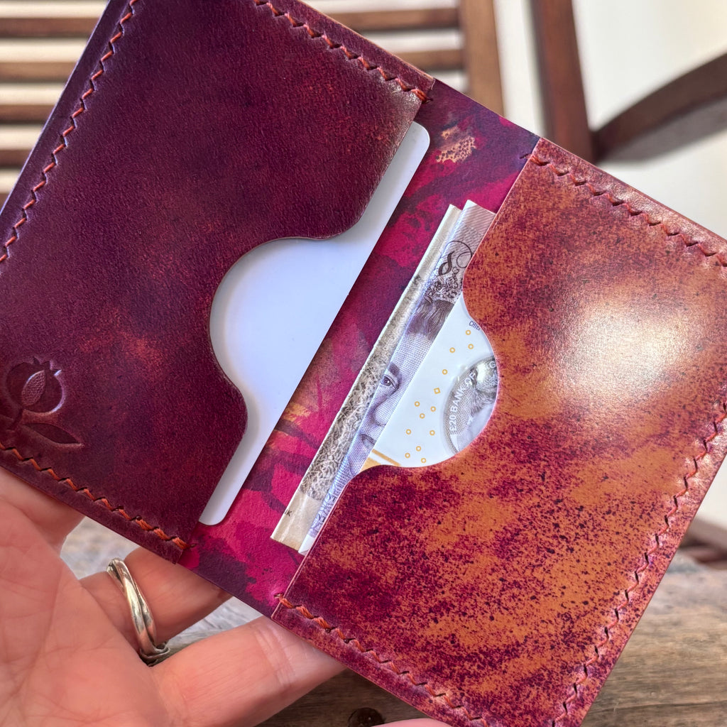 Funda para tarjeta y efectivo Aljibe