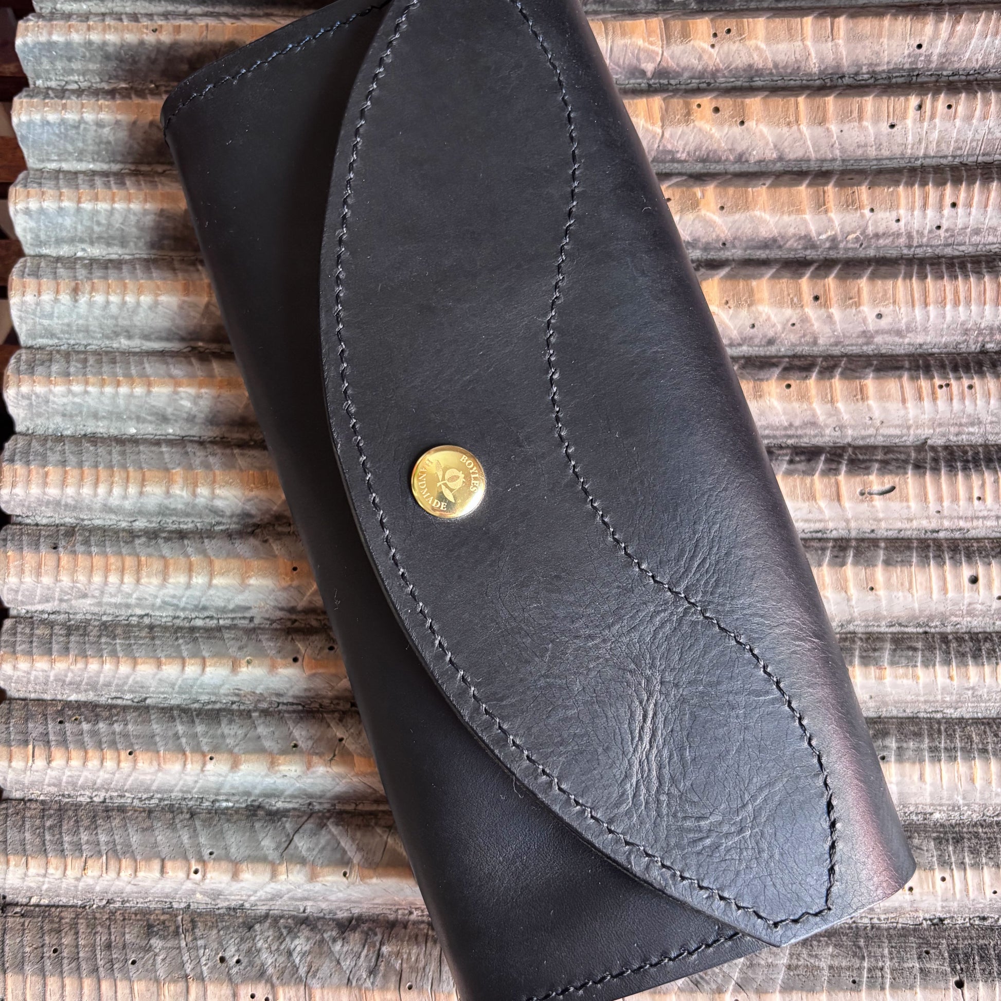 Alba - Waxy Black with Black Buttero *CUSTOM ORDER*