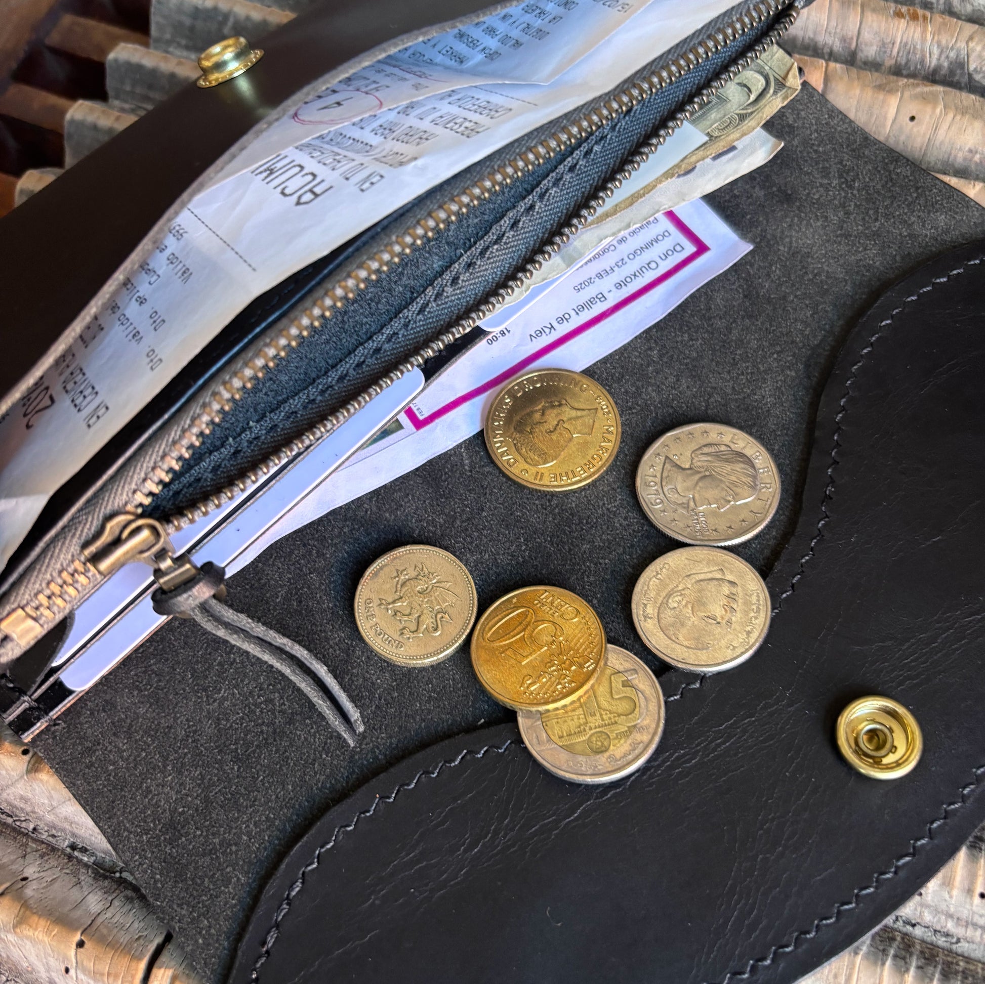 Alba - Waxy Black with Black Buttero *CUSTOM ORDER*