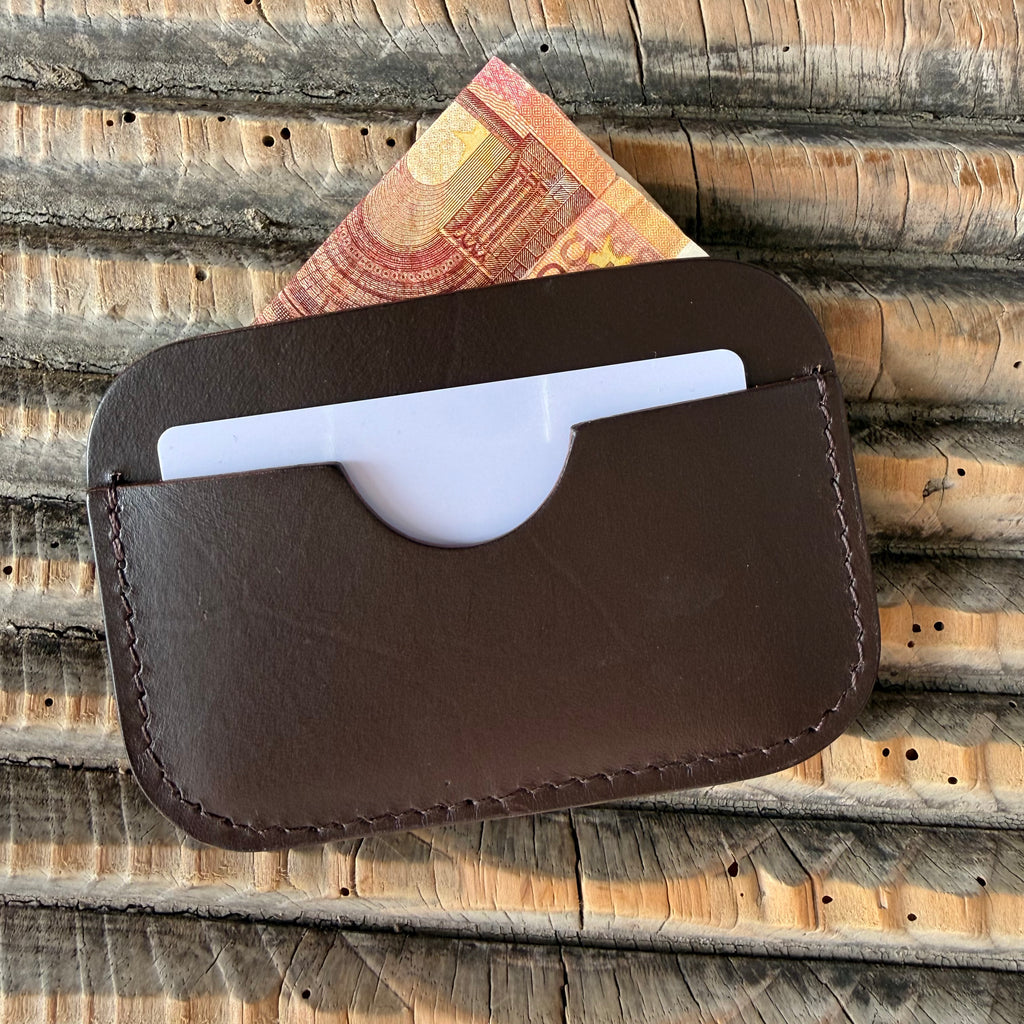 Compact Card Case - Brown