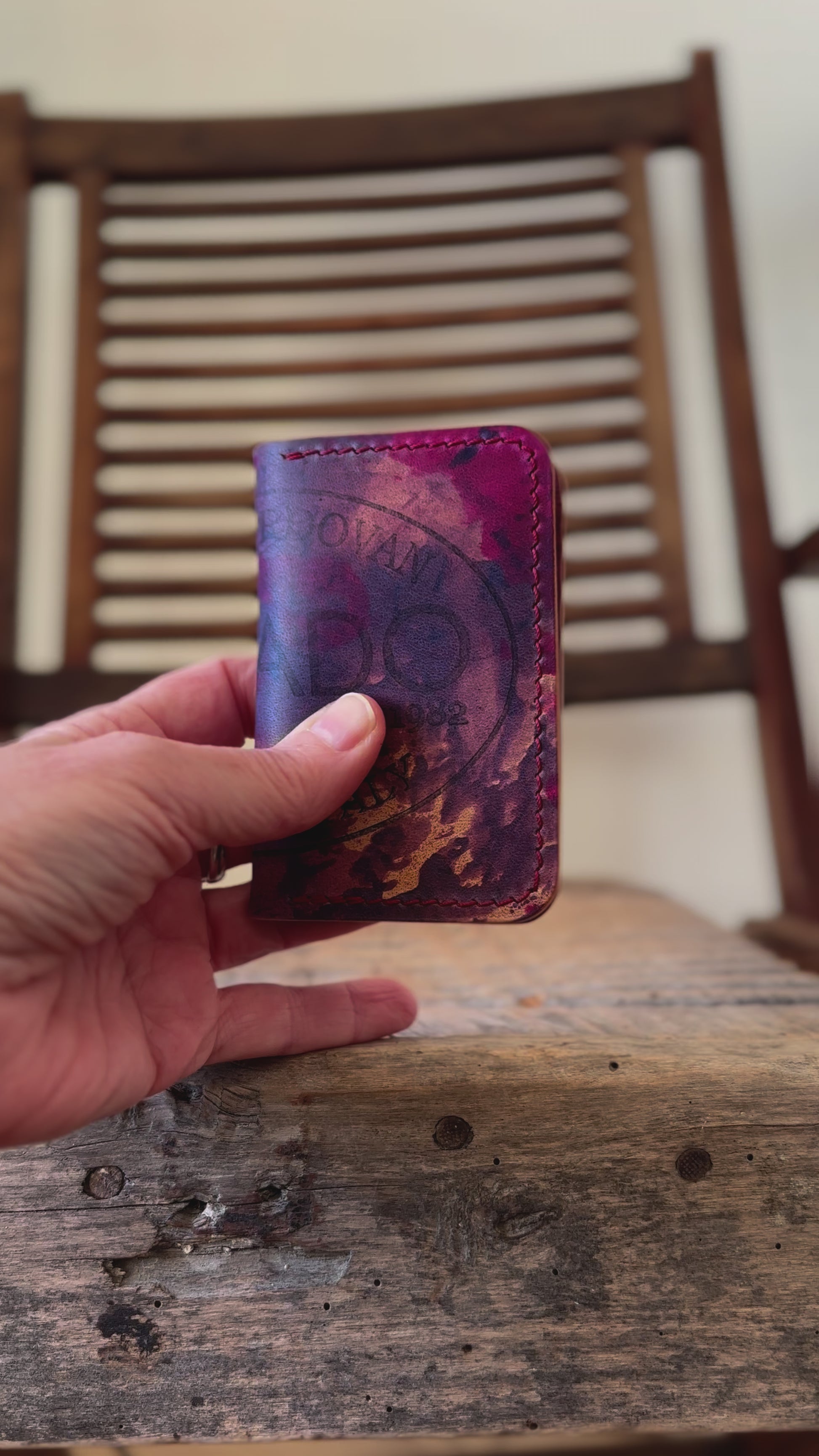 Matraquilla - Rocado Shell Cordovan UV with reverse stamp