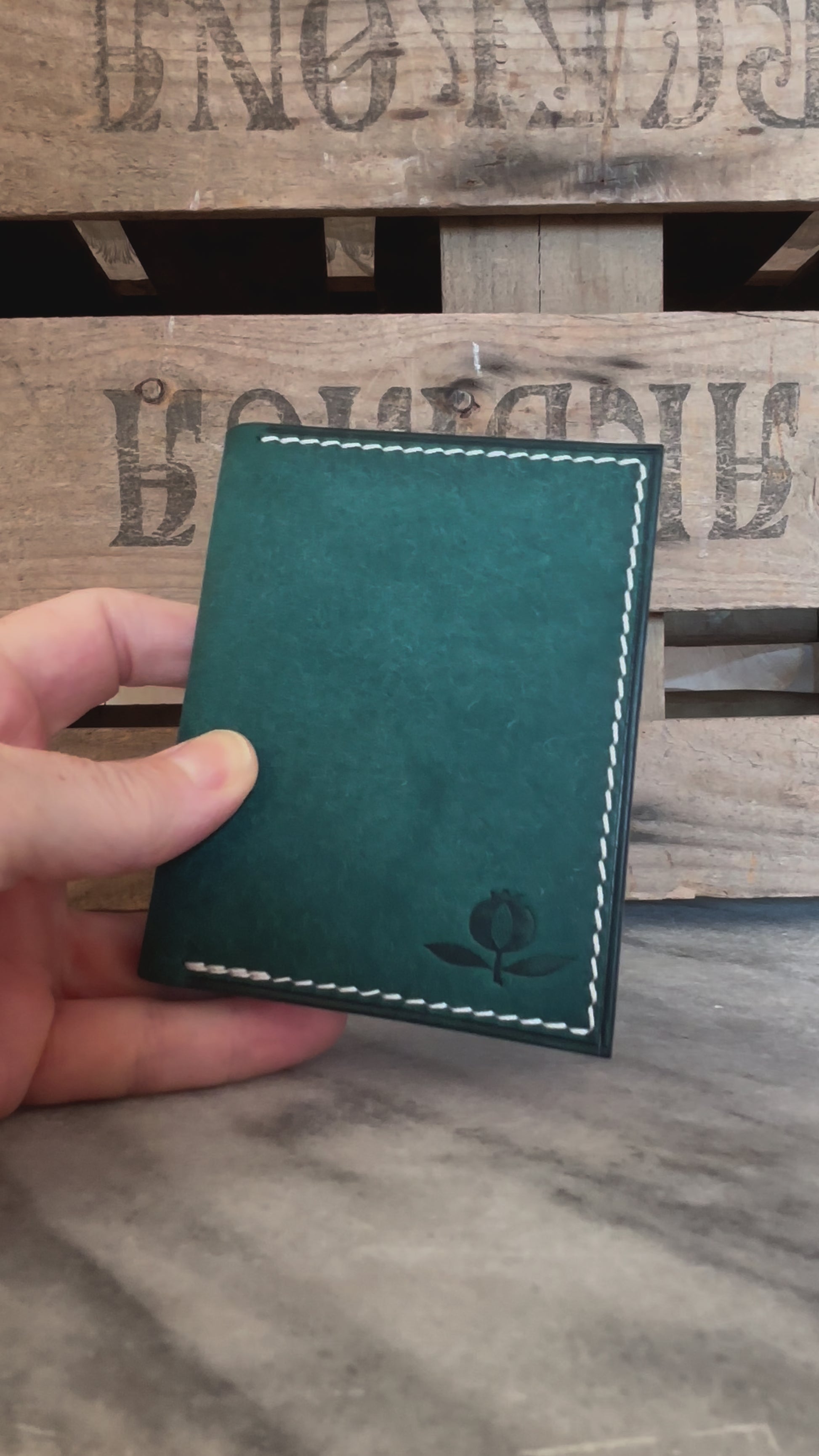 Funda para tarjeta y efectivo Aljibe