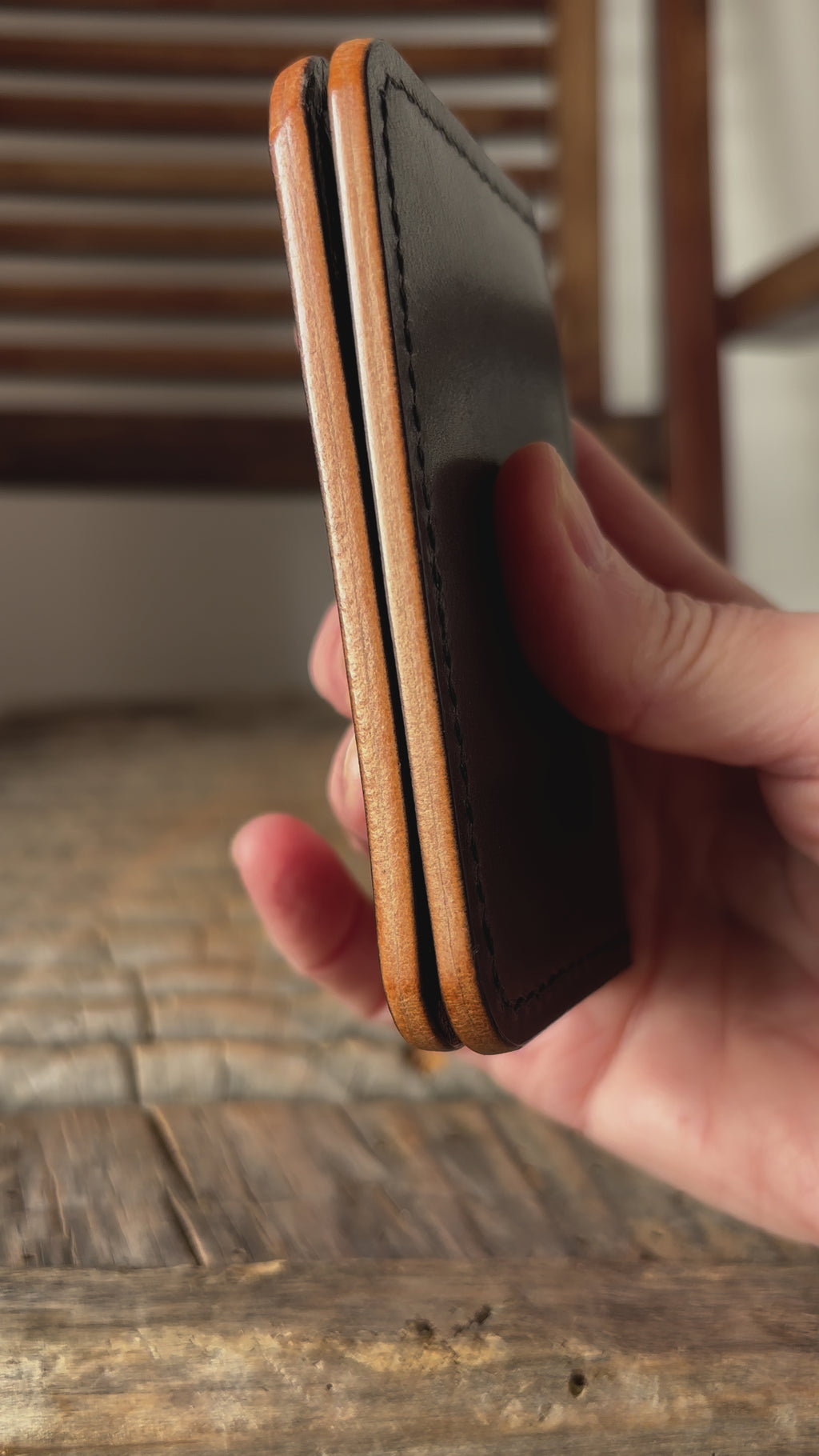 Funda para tarjeta y efectivo Aljibe