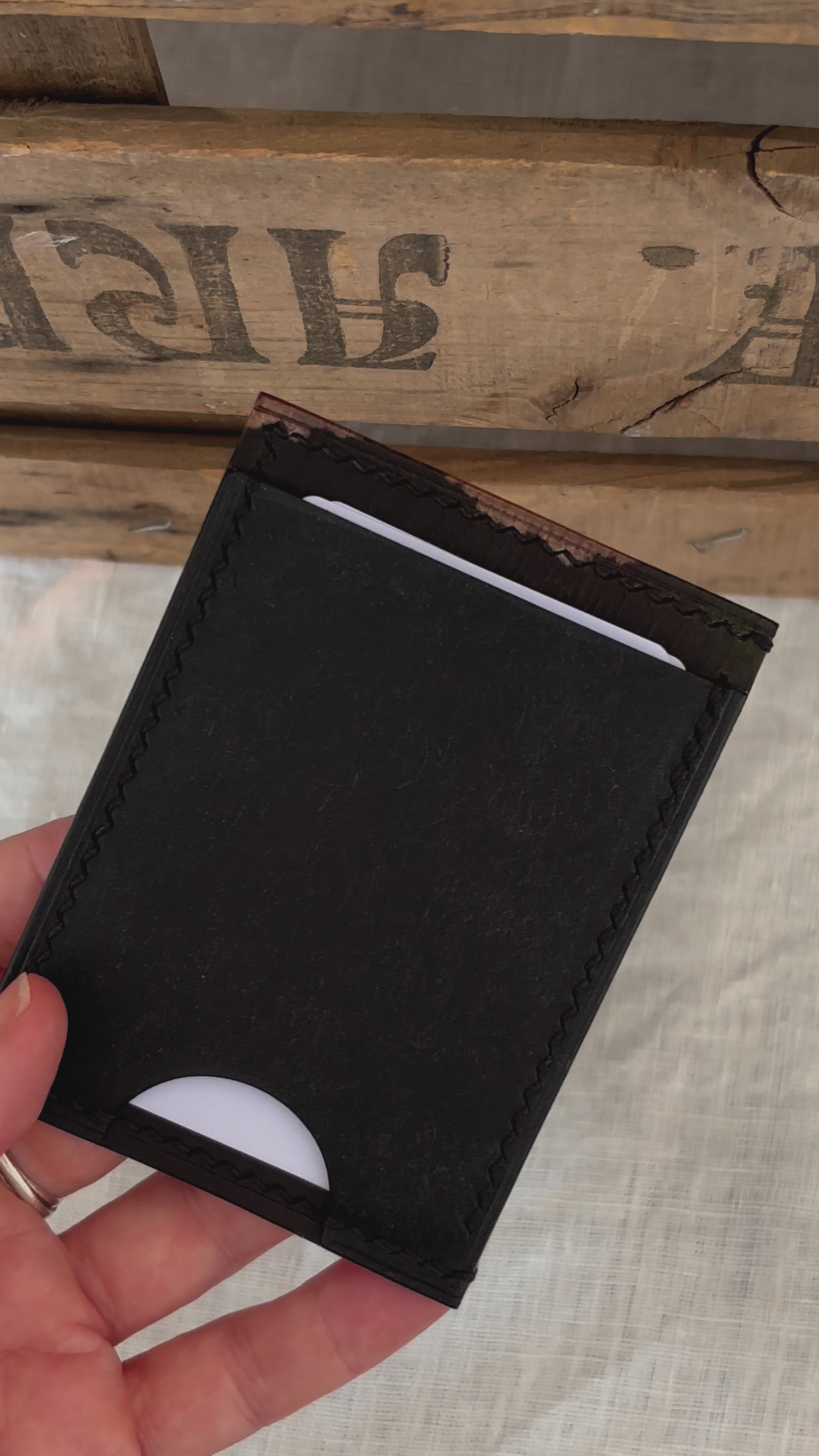 **Funda de tarjeta Aldaba A MEDIDA